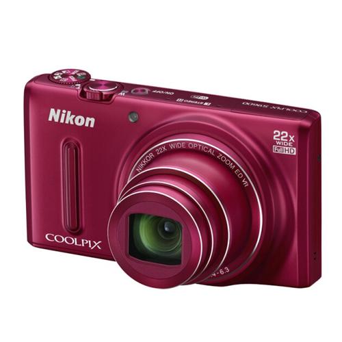 coolpix s9600 數(shù)碼相機(jī) 紅色